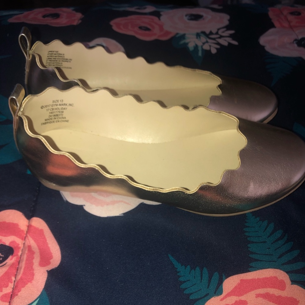 Little Gold shoes